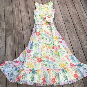 Vintage Floral Dress